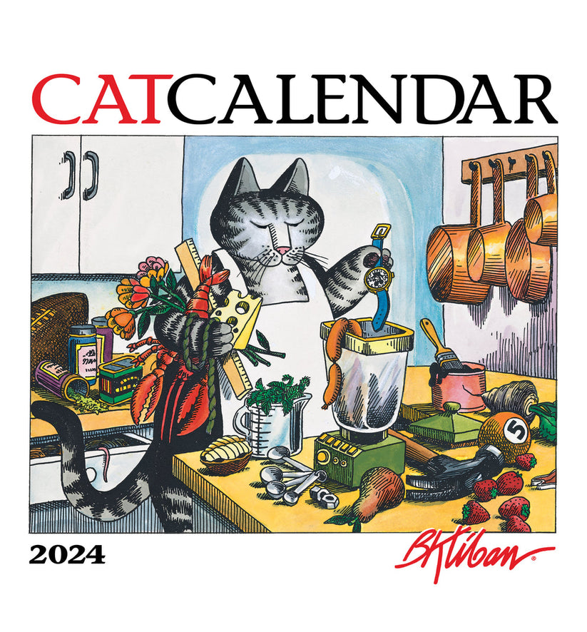 B. Kliban CatCalendar 2024 Mini Wall Calendar